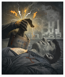 Illustration de la victime